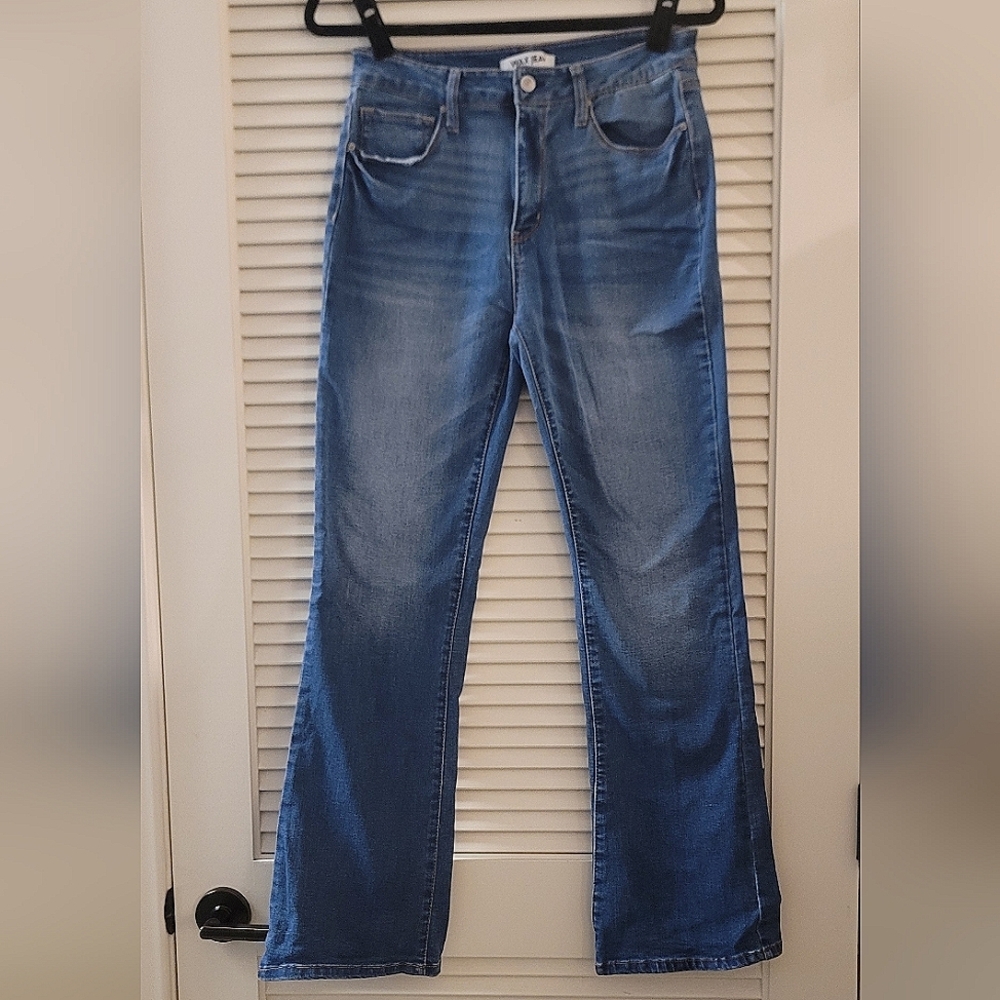 Wax Jean - Blue Denim Jeans With Pockets
